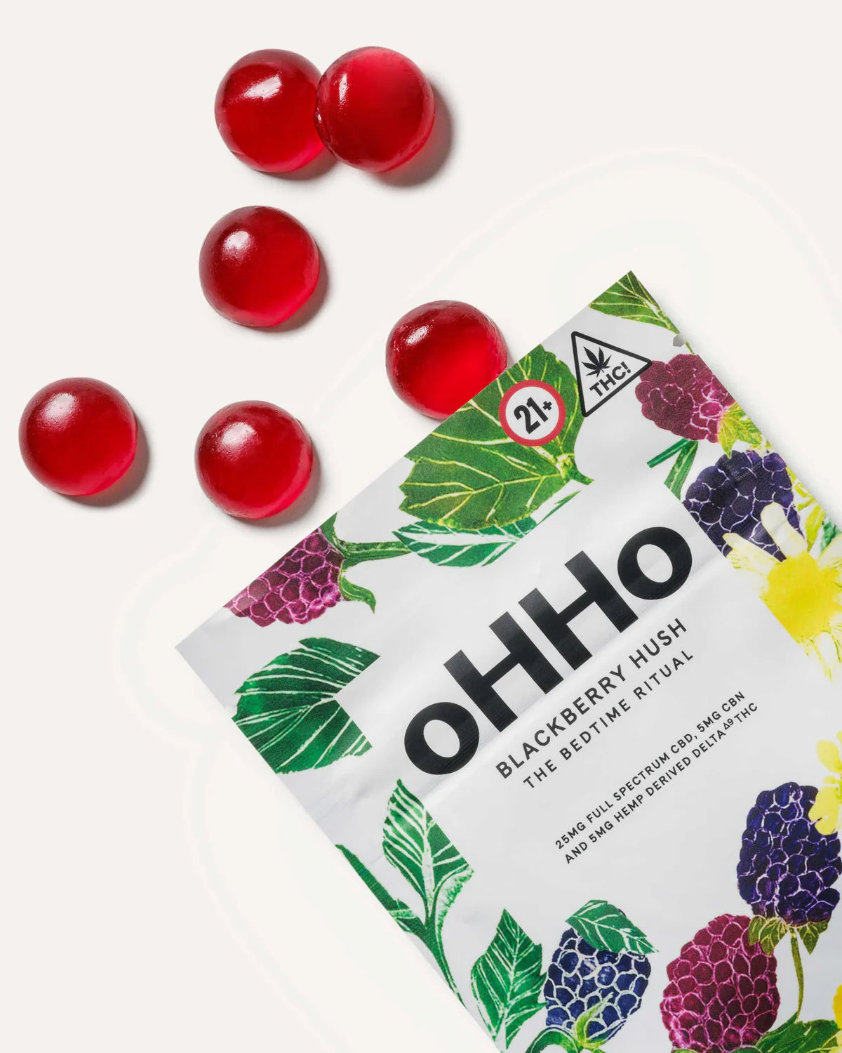 oHHo Blackberry Hush Gummies
